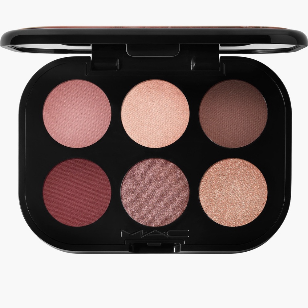 MAC Cosmetics connect in color 6-pan eyeshadow palette